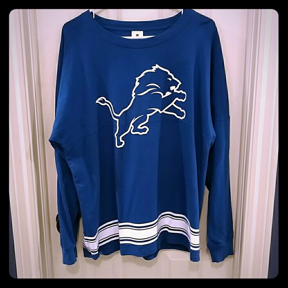 Victoria's Secret VS Pink Detroit Lions Top