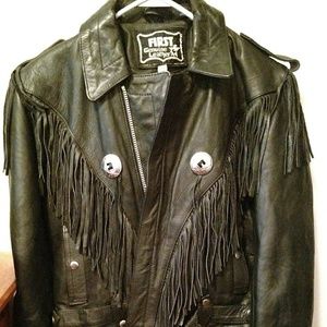 Genuine leather jacket