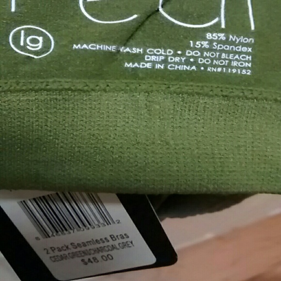 NWT 2 REAL Bralettes Super comfy Seamless T back - Picture 4 of 4