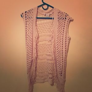 Knit vest