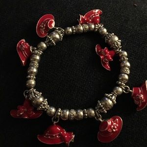 "Red hat" bracelet