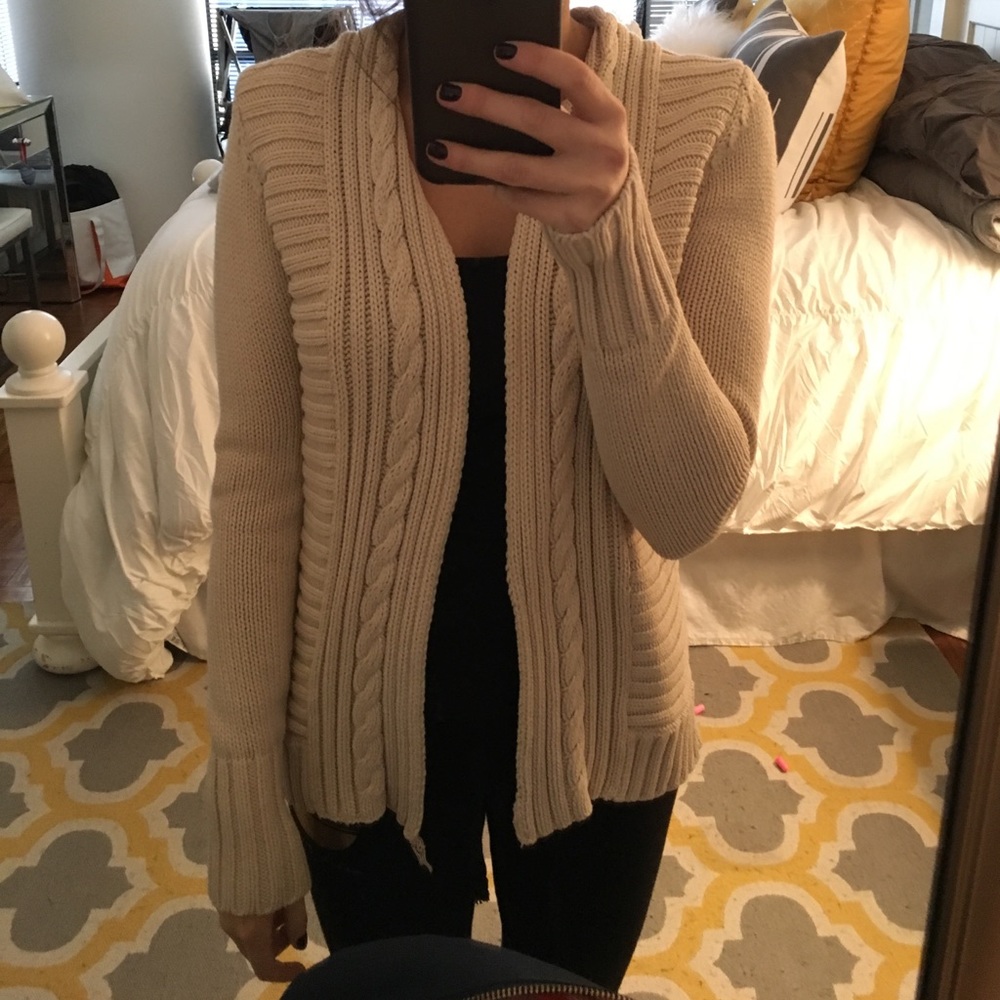 Beige/tan colored sweater