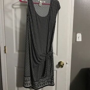 Max studio tie front dress