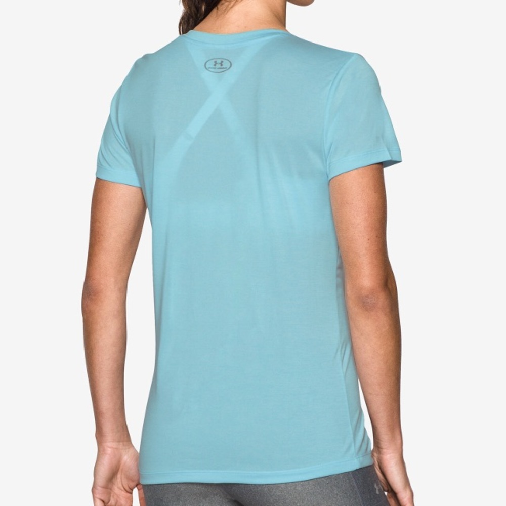❌SOLD❌UA Tech Twist Logo V-NeckShirt - Picture 2 of 7