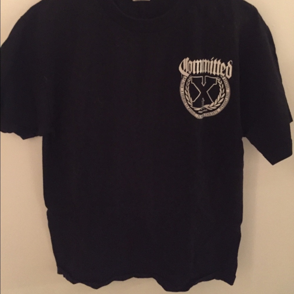 Committed Straight Edge T Shirt