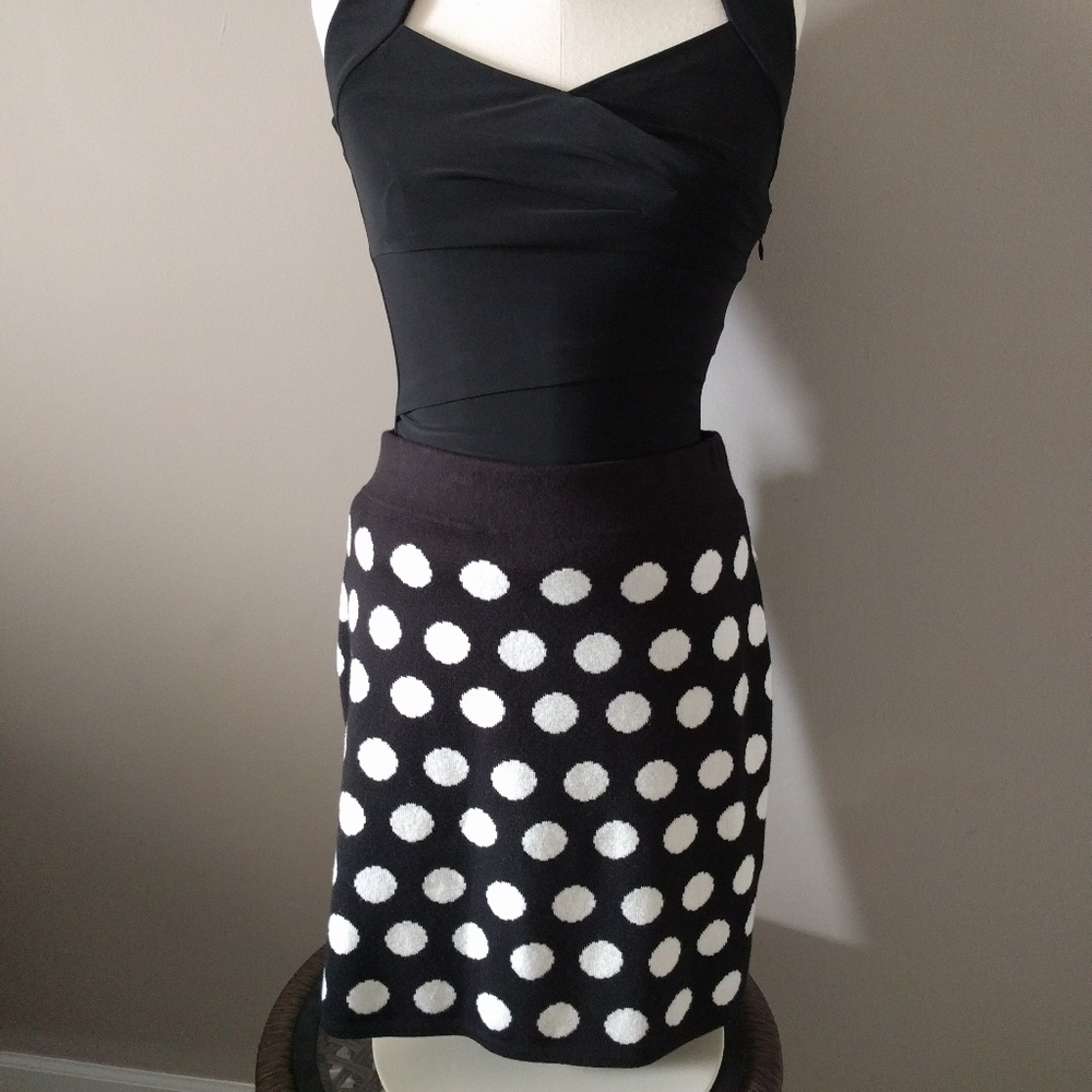 Ann Taylor Loft skirt polka dot
