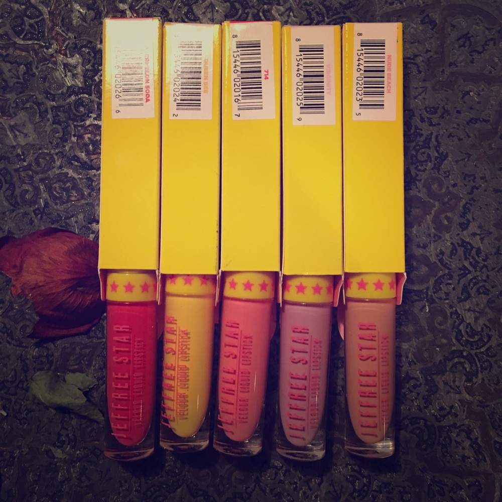 Jeffree Star liquid lipstick Summer Bundle 2016