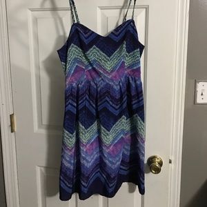 American eagle cut out back dress