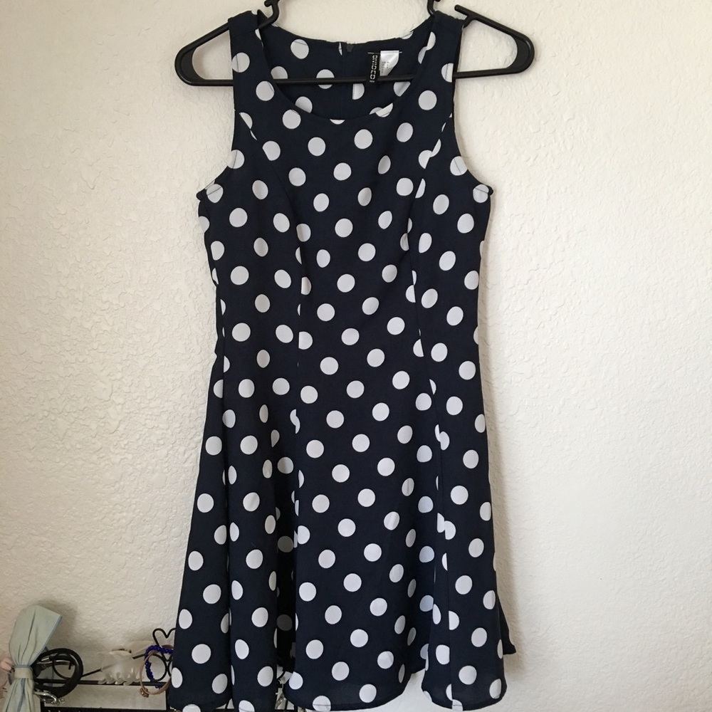 H&M Polka Dot Skater Dress
