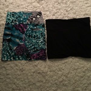 Set of 2 body con skirts!