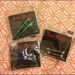 Body Jewlery two unopened