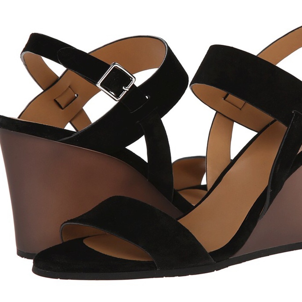 Marc Jacobs Suede Wedge Sandal 6.5