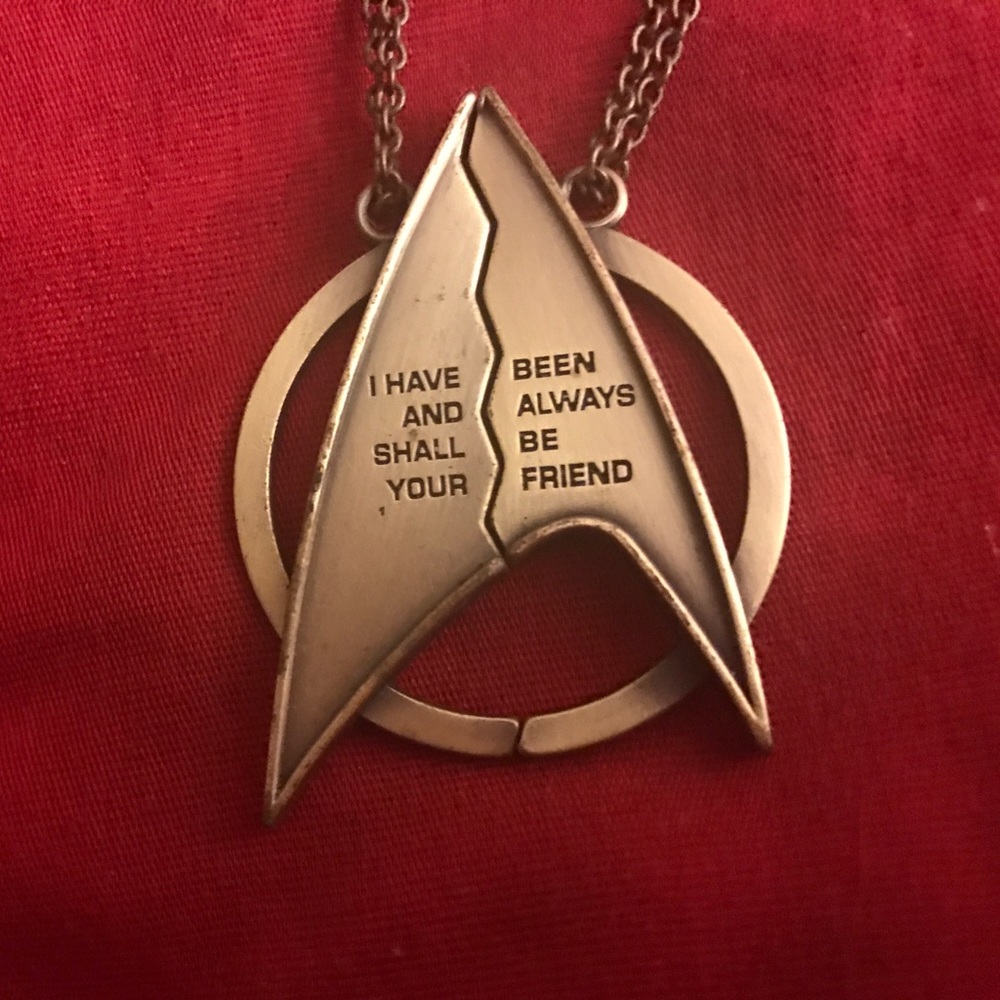 Star Trek friendship necklace