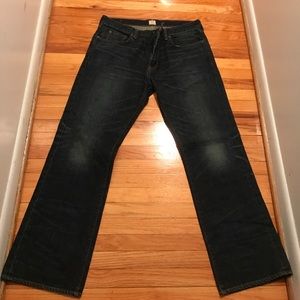J Crew Dark blue denim jeans