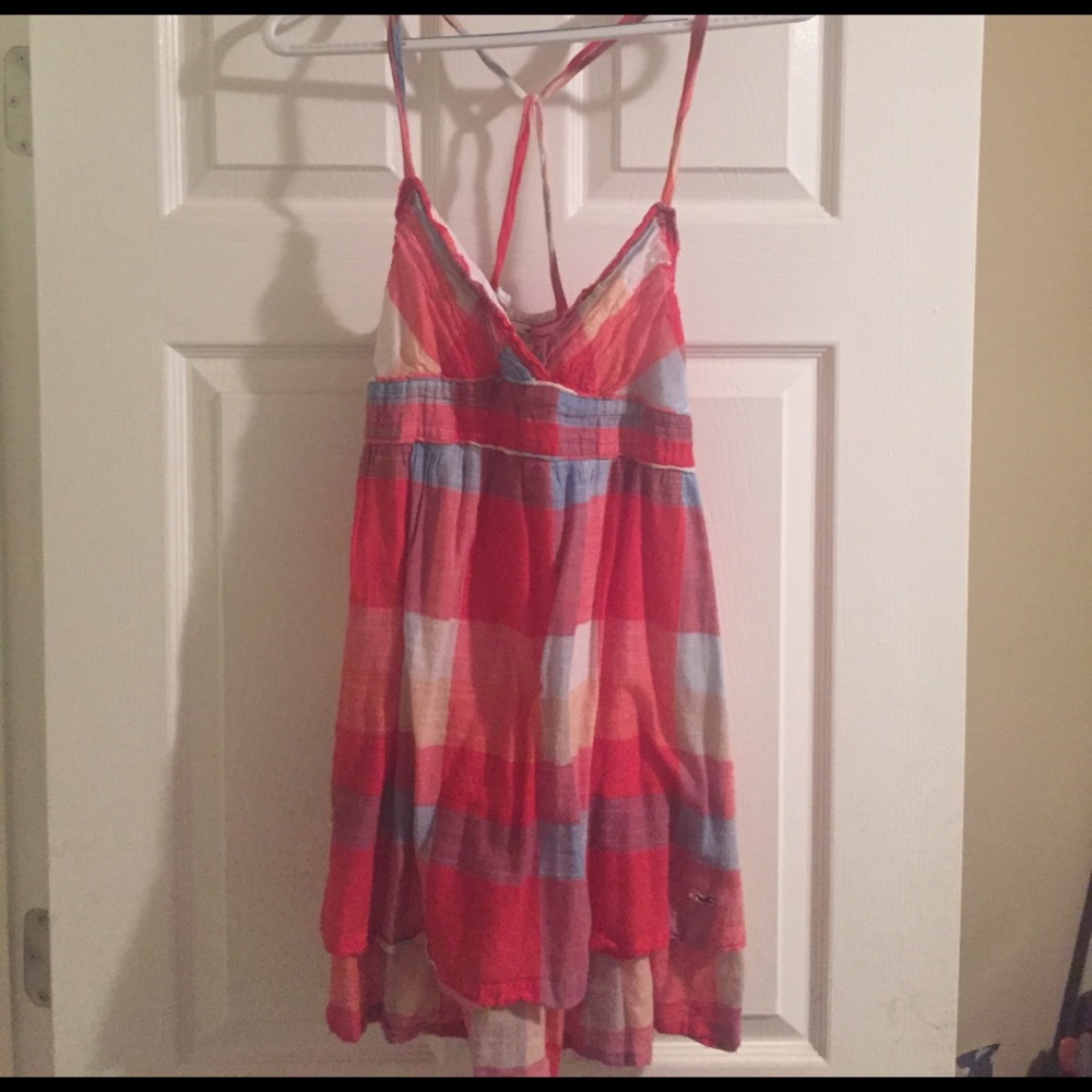Hollister plaid dress