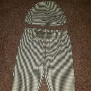 Mathing hat and pants
