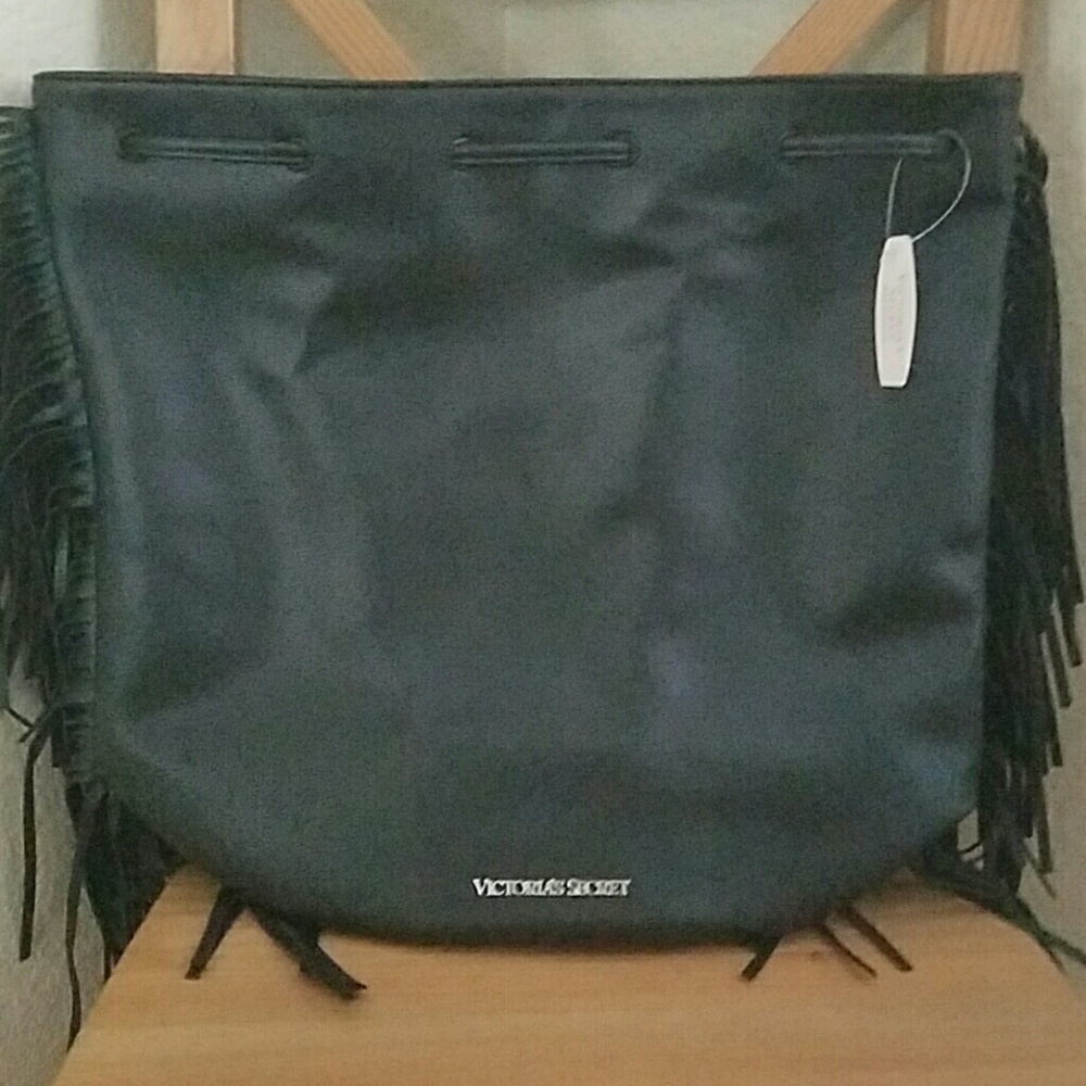 ! VICTORIA SECRET LEATHER  BACKPACK !