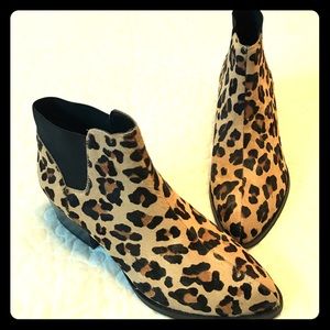Steve Madden Leopard Print Booties