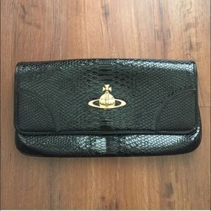 Vivienne Westwood large clutch with shoulder strap