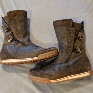 Teva Leather Haley Boots - 7