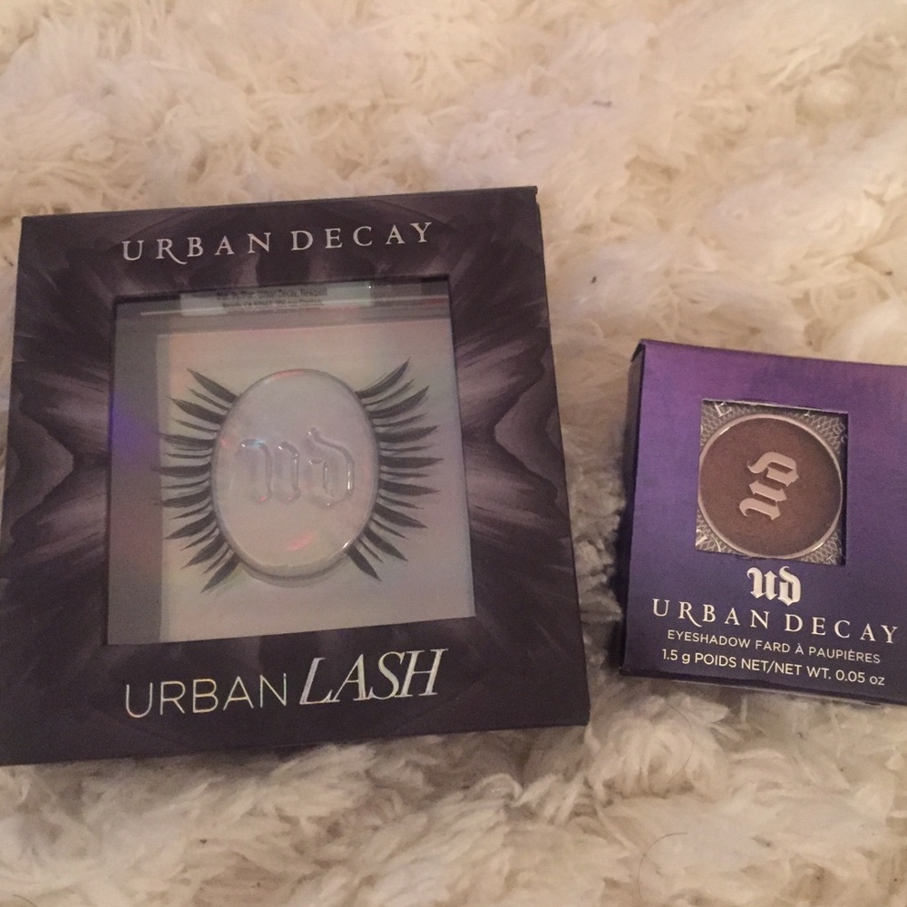 Urban decay lashes and shadow