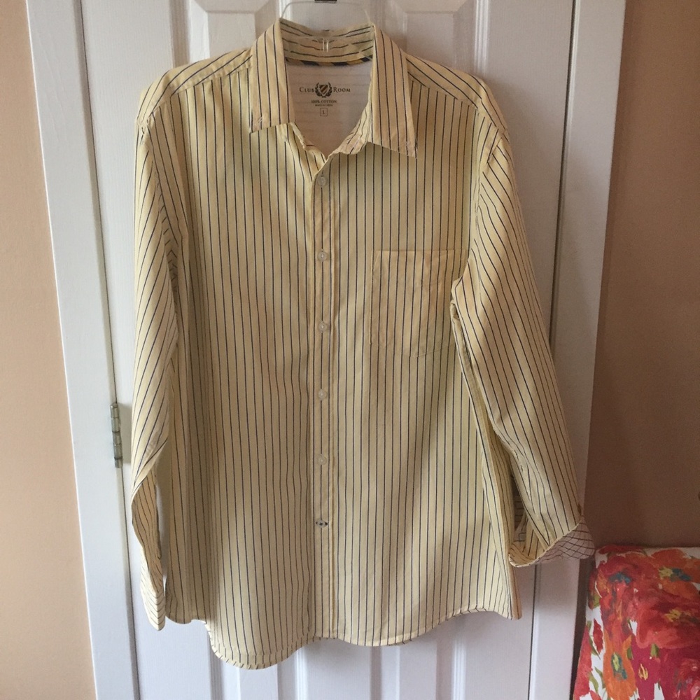 Club Room men's Button Down shirt size large