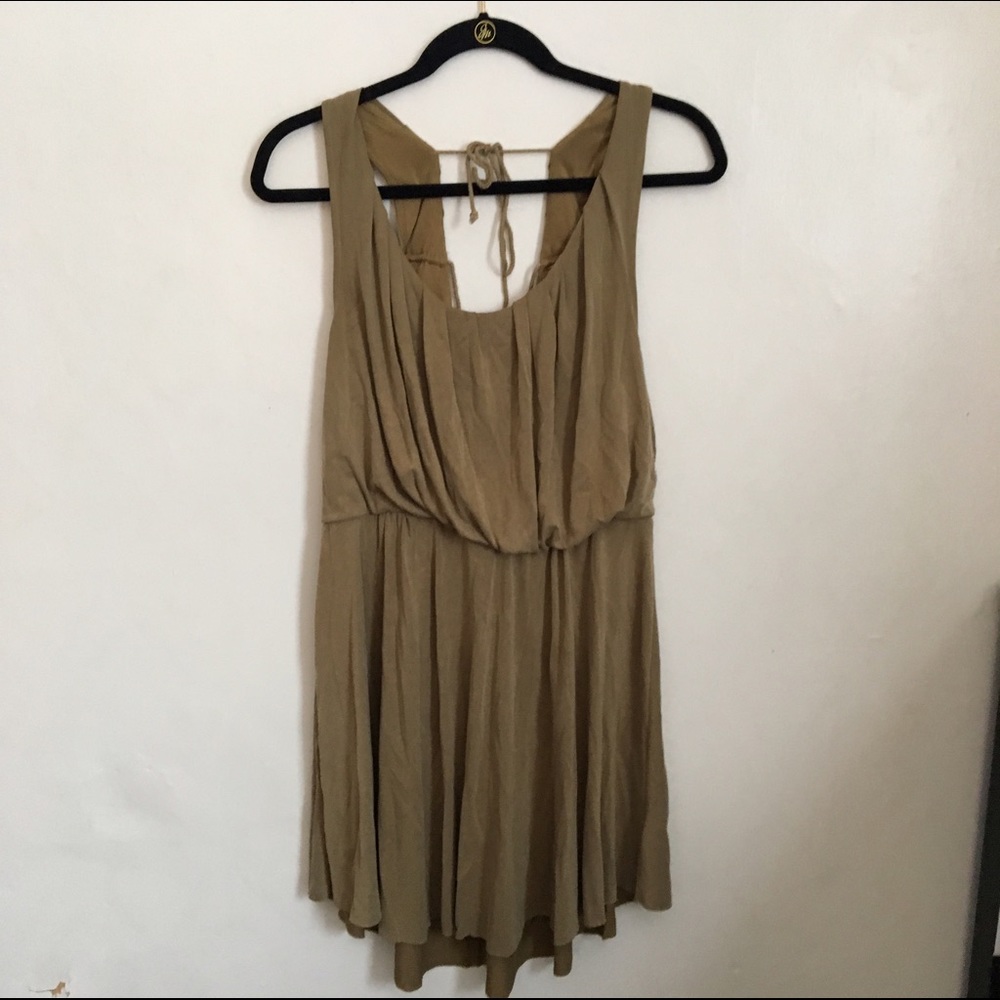 Free People sage dress