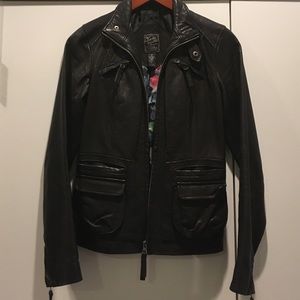 Lucky brand leather jacket