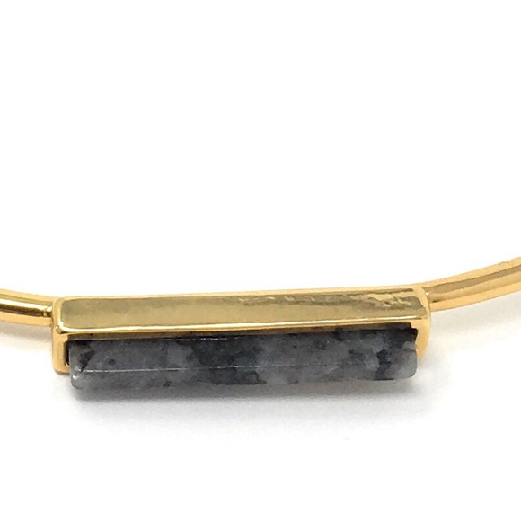 Jenny Bird Gold/Labradorite Lewis Choker. - Picture 2 of 3