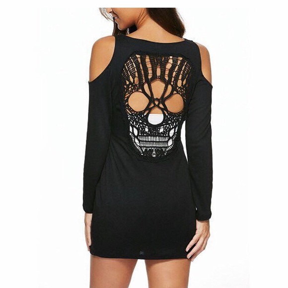Backless skull dress - Picture 2 of 2