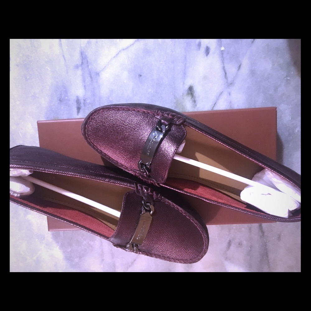 Coach Metallic Cherry Loafter