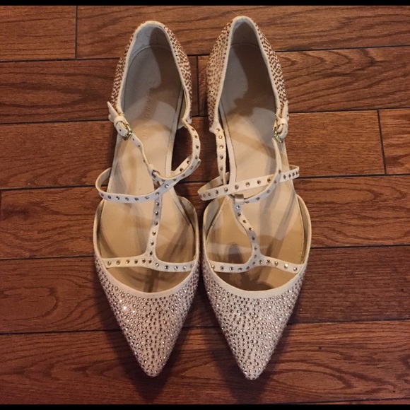 • SOLD • ZARA • NWOT • embellished flats - Picture 3 of 8