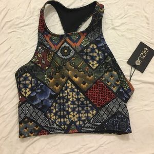 Onzie Peek a Boo Racerback Athletic Top