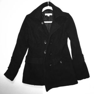 Winter wool pea coat
