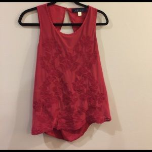 NWOT Light Maroon/red tank top