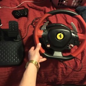 X box 360 steering wheel