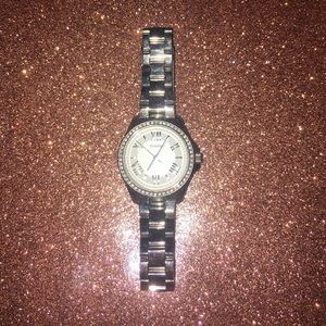 Perfect silver fossil watch! NWOT