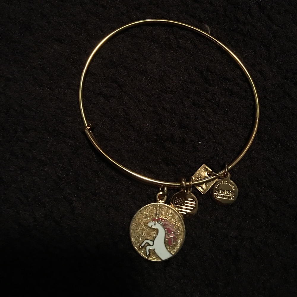 Alex and ani unicorn bracelet