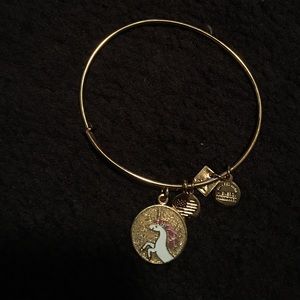 Alex and ani unicorn bracelet