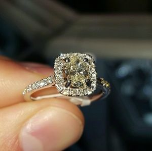 Diamond ring.