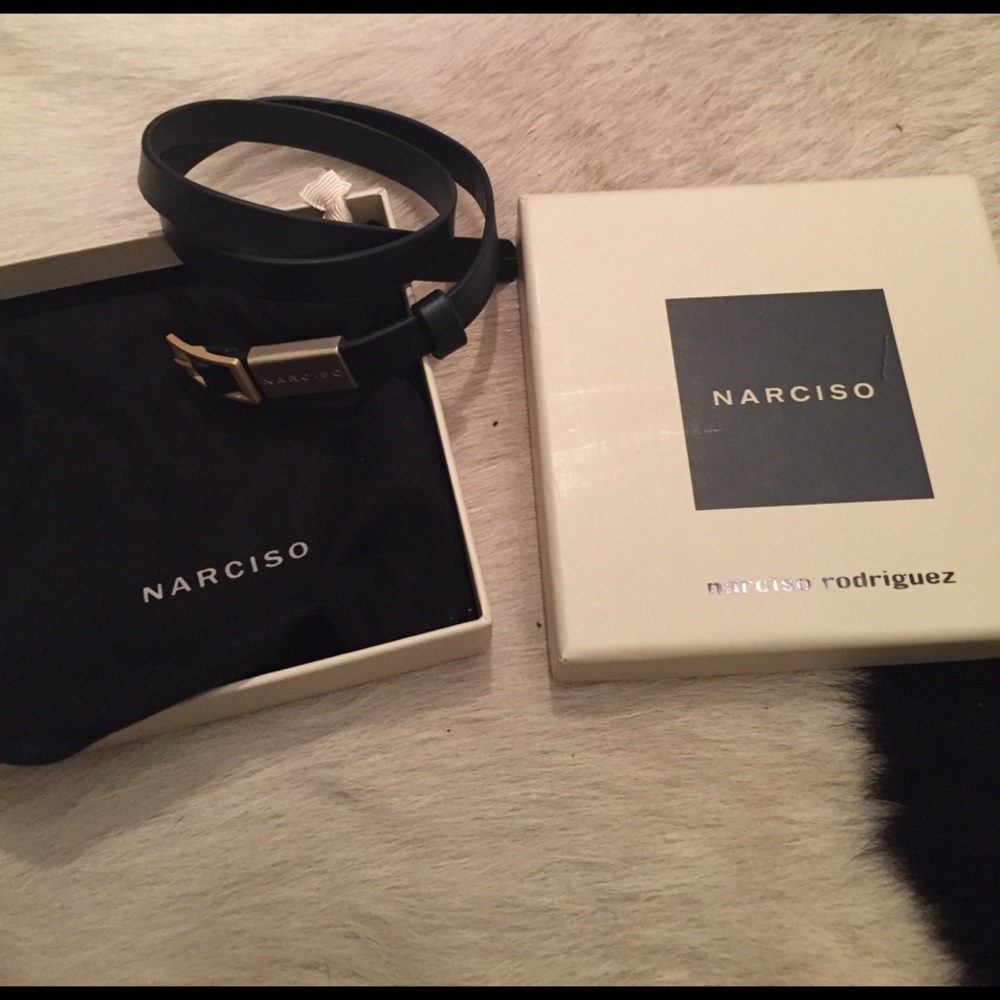 Narciso Rodriguez Leather Bracelet