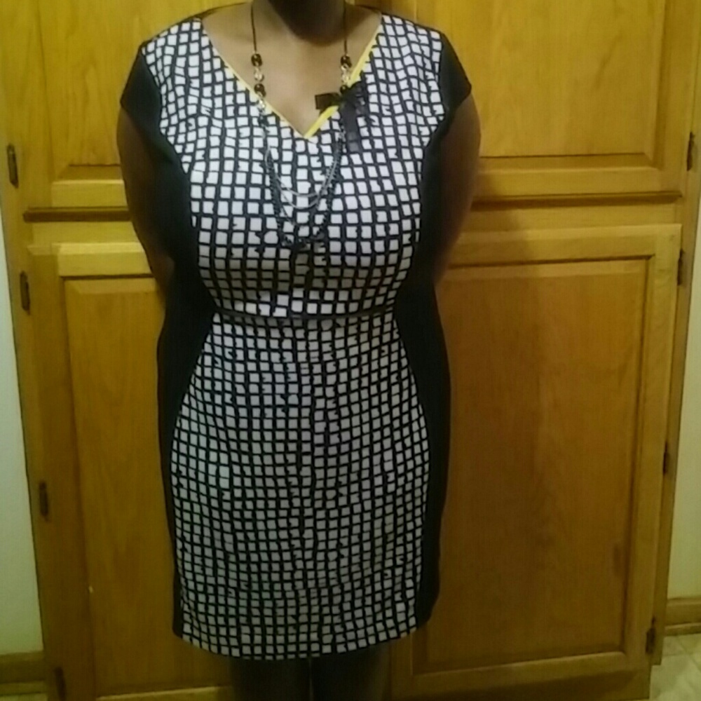 HUGE SALE!!SEXY BLACK AND WHITE DRESS MUST GO#