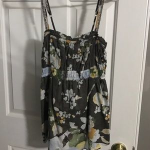 Abercrombie floral tank top