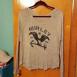 Hurley long sleeved tee