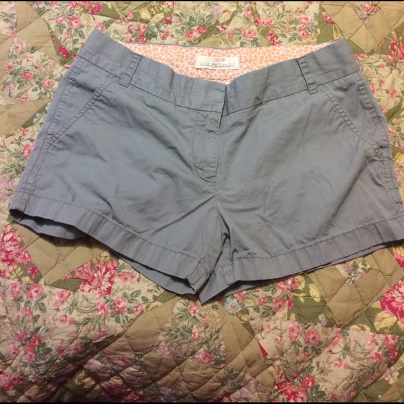 J. Crew Pants - J Crew Grey Chino Shorts Women's SZ 6