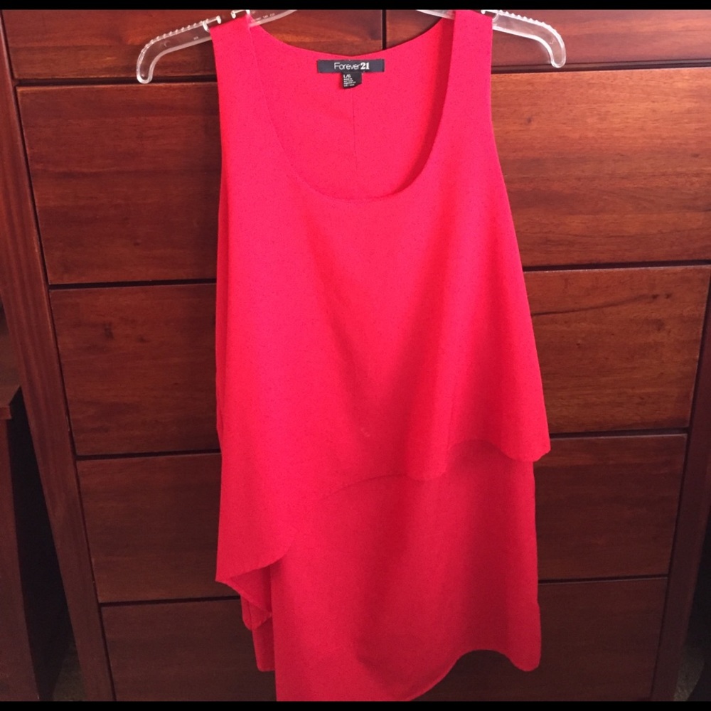 Red sexy dress size L