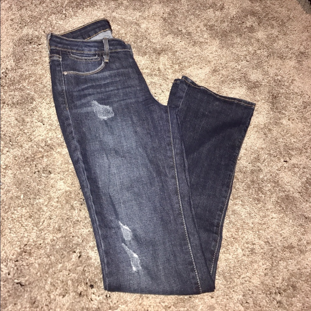 JUST BLACK Dark Blue Jeans