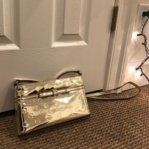 Kate Spade Gold Crossbody Purse