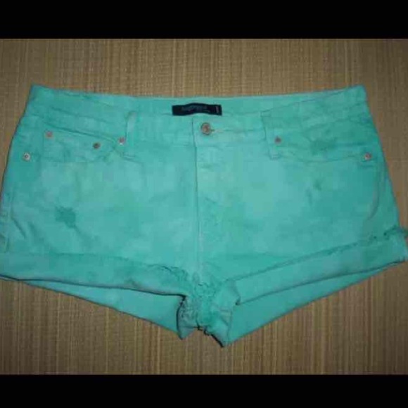 LEVIS boyfriend shorts blue hug waisted plus size - Picture 1 of 4