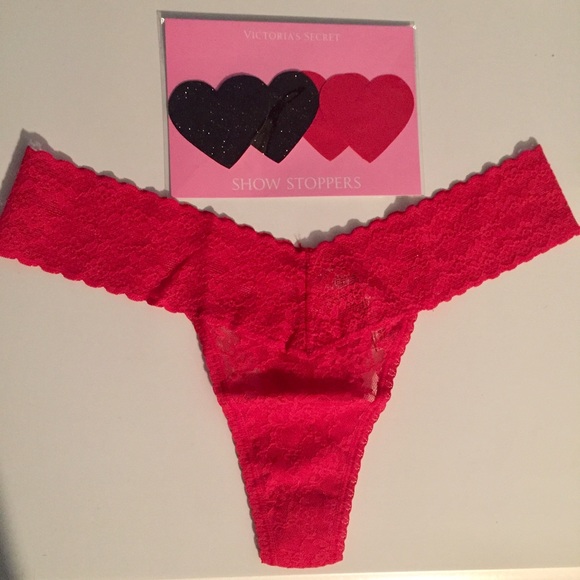 Victoria's Secret Other - Victoria's Secret Thong Panty & Heart Showstoppers Victoria's Secret Other - Victoria's Secret Thong Panty & Heart Showstoppers